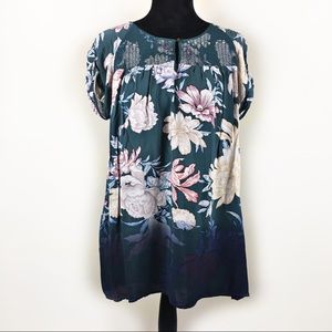Anthropologie Edme & Esyllte Floral Mini Dress